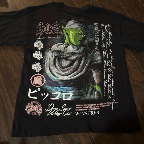 Darc Sport Dragon Ball Z Piccolo Tee 1 of 1000 size S - Picture 1 of 3